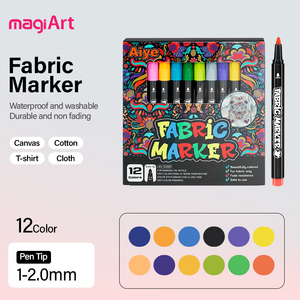 Somagi Tùy Chỉnh Không Độc Hại Dệt May Không Thấm Nước Đánh Dấu Vĩnh Viễn Màu Vải Đánh Dấu Cho Vải, Quần Áo, Giày - Product Image 6