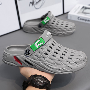 Nouvelles sandales d'été respirantes pour hommes, style 2024, grande taille <span class=keywords><strong>49</strong></span>, à bout fermé, décontractées, semelle extérieure en EVA - Product Image 2