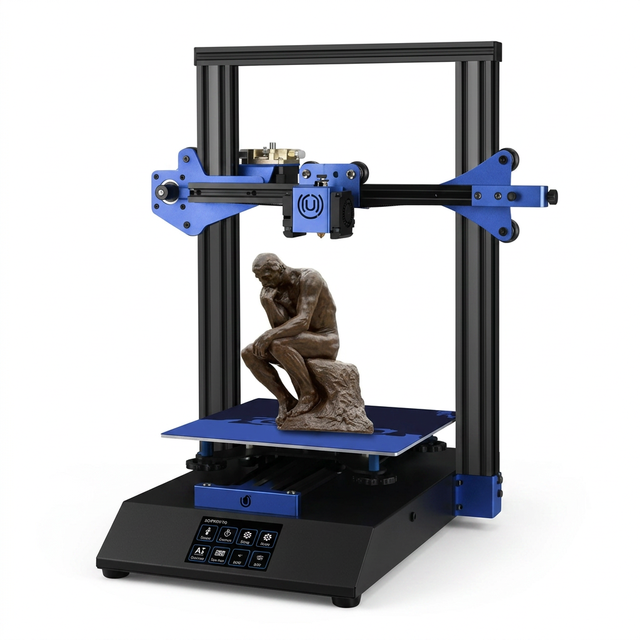 Desktop FDM 3D Printer Large Build Volume Automatic Leveling Heated Bed PLA ABS PETG DIY Education Prototyping Maker Hobby
