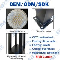 Lampadaire de Jardin de Luxe pour Complexes Hôteliers, Design Personnalisé, en Aluminium, IP65, LED Haute Luminosité, Options Solaire et Secteur, pour Aménagements Extérieurs