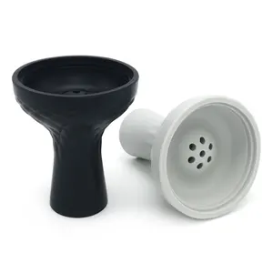 Funnel Silicone Hookah Bowl Phunnel Unbreakable Silicon Shisha Accessory Sheesha Charcoal Holder Narguile Parts Nargileh Head