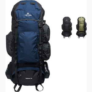Échantillon gratuit Sac à dos de randonnée haut de gamme 35L 500D en bâche PVC à enroulement pour hommes, imperméable pour activités de camping et de randonnée en extérieur - Product Image 1