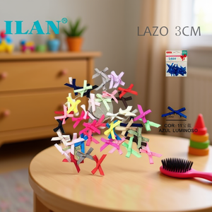 Fiocco per capelli Ilan Lazo 3 cm, 20 pezzi multicolori per accessori per capelli - Product Image 3