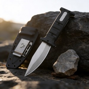 Cuchillo Extensible Bock -01 Multifuncional para Acampar al Aire Libre, para Remover Obstáculos, Cuchillo para Frutas, Acero D2, Afilado - Product Image 1