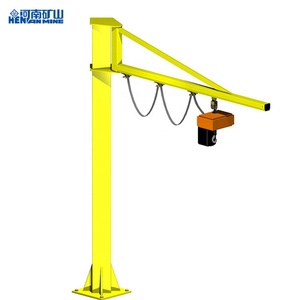 Sàn gắn di động Swinging khớp nối <span class=keywords><strong>JIB</strong></span> <span class=keywords><strong>CRANE</strong></span> 2 tấn 5 tấn 10 tấn cột gắn miễn phí đứng <span class=keywords><strong>JIB</strong></span> <span class=keywords><strong>Crane</strong></span> 1t 3t giá - Product Image 6