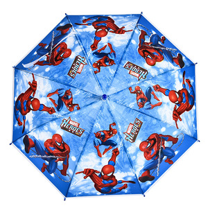 ร่มเด็ก POE ลายการ์ตูน ดีไซน์ตรง เปิดกึ่งอัตโนมัติ ด้ามจับพลาสติก มีนกหวีด สำหรับเด็กชายและเด็กหญิง - Product Image 4