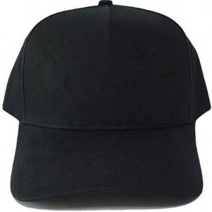 Custom Design 5 Panel a Frame Hats <b>Flat</b> Embroidery Fit Blank Black Wholesale Logo <b>Men</b> Sports Baseball <b>Cap</b> - Product Image 2