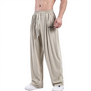 Pantalones Deportivos Delgados, Transpirables, de Secado Rápido, Corte Recto, Versátiles, Cintura Alta, Diseños Personalizados Disponibles - Product Image 3
