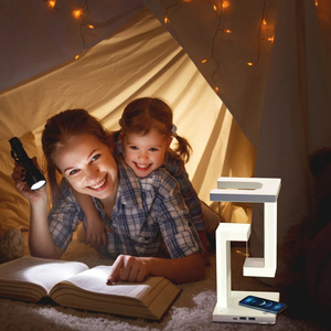 Novelty Floating <b>Lamp</b> with 10 W Detachable <b>Wireless</b> Charger Decorative Light for Bedroom/office - Product Image 4