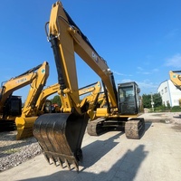 Excavadora Usada CAT 320GC Completamente Probada y de Bajo Costo Operativo para Trabajos de Relleno en Obras de Ingeniería Municipal