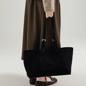 Sac à main en daim personnalisé pour femmes, sac à bandoulière grande capacité, sac à main souple pour femmes - Product Image 2