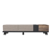 Foshan longjiang mobilier de bureau de luxe ouvert banquette de bureau avec espace de rangement