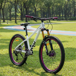 VTT MTBGO 26 pouces 21 vitesses de bonne qualité, 26/29 pouces, livraison gratuite, vélo de montagne Trek pour homme, idéal pour le dirt jump, les cascades et le downhill - Product Image 1