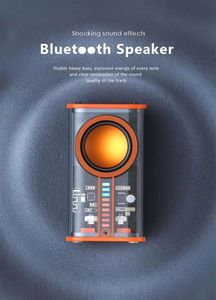2024 Top Sale Portable Mini Wireless <b>Speaker</b> High Quality 3D Colorful LED Light Metal Material Battery-Powered for Computer Use - Product Image 4