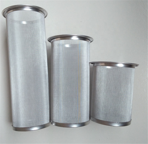 100 120150ミクロンステンレス鋼ダッチワイヤーメッシュシリンダーコールドブリューコーヒーフィルター - Product Image 2
