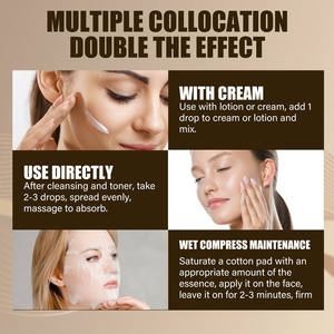 Sérum revitalisant à l'acide lactobionique Sérum de rétrécissement des pores Sérum de soin de la peau hydratant Exfolier et affiner les pores - Product Image 2