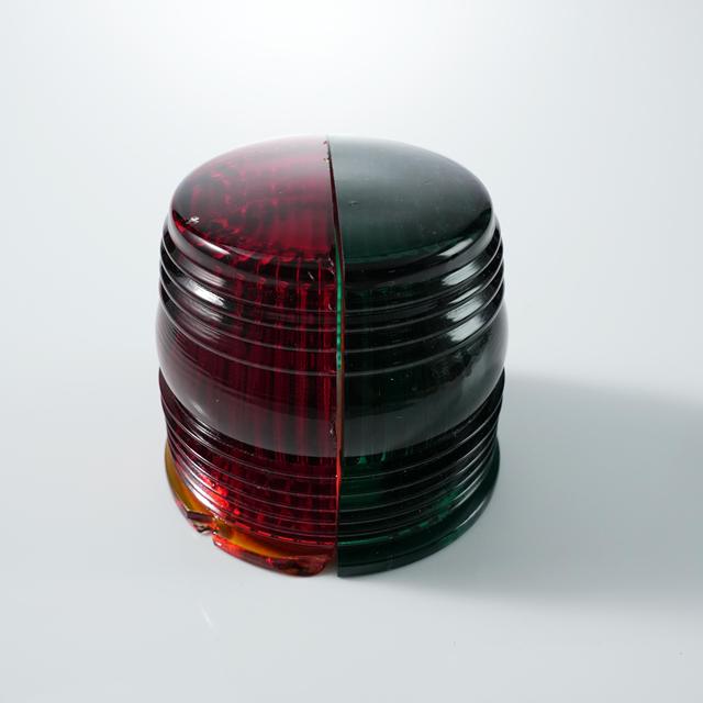Customized Tempered  Pressed Green Colored Marine Signal Light  Airport Runway Explosion-Proof Lamp Cover Glass