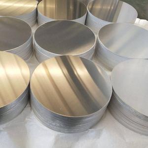 1050 1060 1100 1070 Disque circulaire en <span class=keywords><strong>aluminium</strong></span> Disque de cercle rond en <span class=keywords><strong>aluminium</strong></span> personnalisé Disque de coupe rond en <span class=keywords><strong>aluminium</strong></span> pour plaquette - Product Image 5