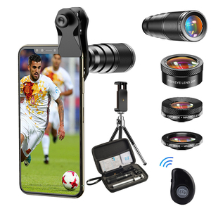 Accesorios para teléfono Apexel Teleobjetivo <span class=keywords><strong>4</strong></span> en <span class=keywords><strong>1</strong></span> para Smartphone 22X Lentes de cámara teleobjetivo - Product Image 1