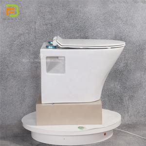 โถสุขภัณฑ์แบบแขวนผนัง Big Fortune Sanitary Ware โถสุขภัณฑ์แบบลอยตัว โถสุขภัณฑ์เซรามิ<span class=keywords><strong>ก</strong></span>แบบแขวนผนัง สำหรับโรงแรม - Product Image 2