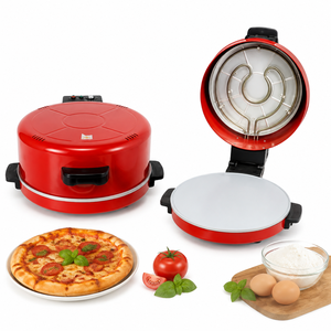 Máquina Eléctrica para Hacer Panqueques, Pizza y Huevos, Plancha para Desayunos <span class=keywords><strong>Saludables</strong></span>, Calentamiento Rápido, Temperatura Máxima 300°C ℃   Limpieza Fácil - Product Image 1