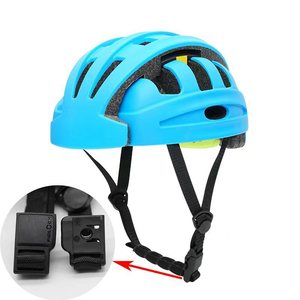 หมวกกันน็อคปั่นจักรยานแบบพับได้สีขาวแบบพับเก็บได้พร้อมช่องระบายอากาศ 16-20 ช่องสำหรับกีฬากลางแจ้งผู้ใหญ่ทุกเพศ - Product Image 2