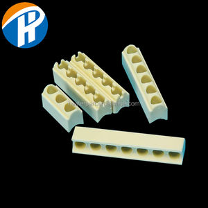 Bande chauffante à haute <span class=keywords><strong>résistance</strong></span> à l'abrasion, isolant céramique, bande céramique technique en <span class=keywords><strong>stéatite</strong></span> électrique - Product Image 4