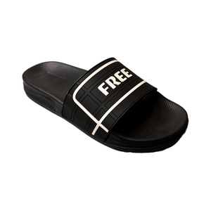 Pantuflas Abiertas con Letras 3D, Diseño de Bloques de Color y Rayas, <span class=keywords><strong>Gel</strong></span> Antideslizante, <span class=keywords><strong>Suela</strong></span> Suave, Cómodas <span class=keywords><strong>Sandalias</strong></span> Deslizantes, Casuales y Elegantes para Usar en Casa o al Aire Libre - Product Image 2