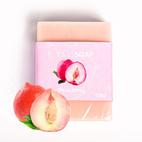 100g savon à lessive au miel savon naturel blanchissant au collagène corps visage douche barre de savon bio