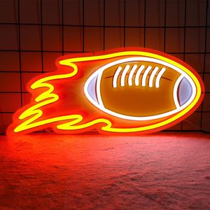 American football Letreros Neon LED indoor hanging ambient light shop <b>sign</b> wall decoration light entrance indicator light 5v 12v - Product Image 6