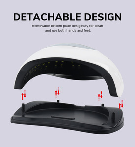 Profession elle Schnellt rocknung 320W <span class=keywords><strong>SUN</strong></span> X21 MAX LED UV Nagel lampe Tragbare elektrische Schnellt rocknungs gel politur Nagel lampe - Product Image 5