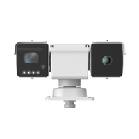 Cámara Termográfica Industrial con Resolución IR de 256x192, Cámara PTZ Térmica con Luz Visible de 400w, 18 Colores, Monitoreo de Temperatura