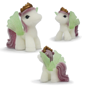 Adorabili Giocattoli in Plastica Floccata a Forma di Cavallo per Bambini - Product Image 1