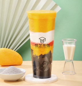Polvere di Gelatina di Erba Nera Istantanea all'Ingrosso 1kg per Topping di Bubble Tea, Dessert, Ingredienti per Negozi di Tè al <span class=keywords><strong>Latte</strong></span> Fai-da-Te - Product Image 5