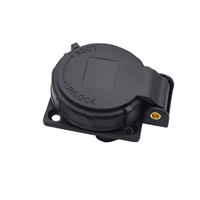 Prise étanche escamotable intégrée IP67, norme argentine IRAM, 3 broches, pour extérieur, camping-car, prise de courant AC, 3 prises, laiton, 20A 250V