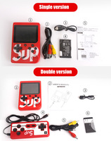 Console de Jeu Portable 400-en-1 Pas Chère, Écran 3.0 Pouces, Style Rétro Classique, Joystick, Idéale pour Cadeau d'Anniversaire Enfant