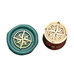 Mini-têtes de tampon à cire de 1,5 cm en laiton gravé, petites tampons décoratifs, spécifications individuelles, tampon standard - Product Image 5