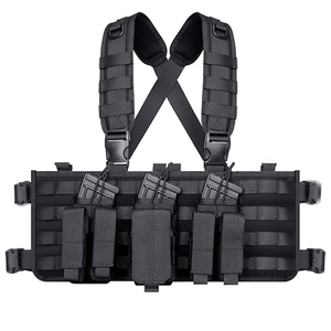 Gilet tactique mini rig avec poche pour chargeur, réglable, détachable, modulaire Molle - Product Image 4