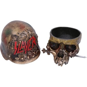 Caja <span class=keywords><strong>de</strong></span> almacenamiento <span class=keywords><strong>de</strong></span> calaveras, escultura <span class=keywords><strong>de</strong></span> Metal pesado, casco <span class=keywords><strong>de</strong></span> roca, artesanías, resina, Slayer Band - Product Image 6