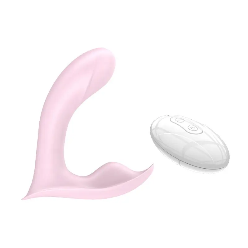 Vibratore morbido stimolatore del clitoride del punto G 10 modalità vibratore del Dildo del vibratore delle mutandine indossabile del telecomando per le donne