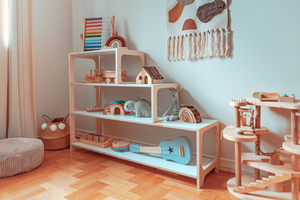 Étagé enfants bibliothèque jouet étagère Montessori meubles bibliothèque étagère pour pépinière enfants étagère jouet organisateur - Product Image 5