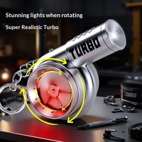 Porte-clés en plastique de décompression lumineux, voiture jouet télécommandée turbo, simulation, unisexe, en vogue sur TikTok