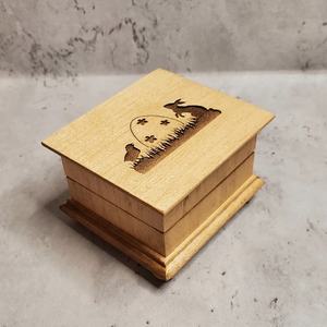 Boîte à musique Lapin de Pâques Quel monde merveilleux Idée cadeau de Pâques idéale pour les enfants et la famille Vente en gros - Product Image 2