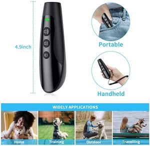 अल्ट्रासोनिक कुत्ते Repeller 16 फीट रिचार्जेबल विरोधी बार्किंग डाट के साथ बुद्धिमान अल्ट्रासोनिक विरोधी बार्क नियंत्रण 3 आवृत्ति - Product Image 4