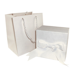 Boîte à bijoux en cuir PU de qualité supérieure, boîte dans boîte, pour bague de fiançailles, collier, avec décoration en nœud - Product Image 6