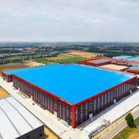 Edificio Prefabricado de Estructura de Acero para Plantas Químicas y de Fertilizantes, Taller Metálico con Estructura de Acero y Servicio de Procesamiento de Soldadura