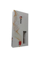 Boîte de rangement pour stylos jetables écologiques avec logo personnalisé CHENGYU, fermeture magnétique, matériau durable, design compact et portable