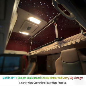 Lámpara de Techo para Camiones de Trabajo Pesado con Control de Doble Canal por APP y Control Remoto, Efecto de Lluvia de Meteoros con Sensibilidad a la Música y al Voz - Product Image 1