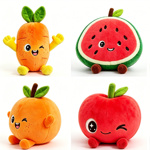 Lindo juguete de peluche con forma de pera, animal de peluche suave para niños de 11 cm a 30 cm, unisex, regalo para aliviar el estrés - Product Image 6
