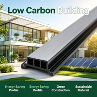 Bande d'isolation thermique multi-cavités en nylon 66, profilés en plastique pour fenêtres et portes en aluminium, longueur personnalisée disponible